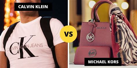 which is better calvin klein or michael kors|Calvin Klein brand names.